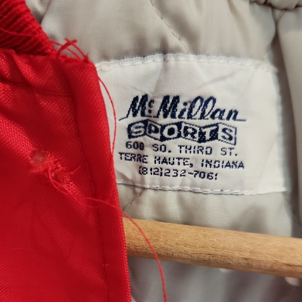Red Varsity Jacket - Picture 3 of 6